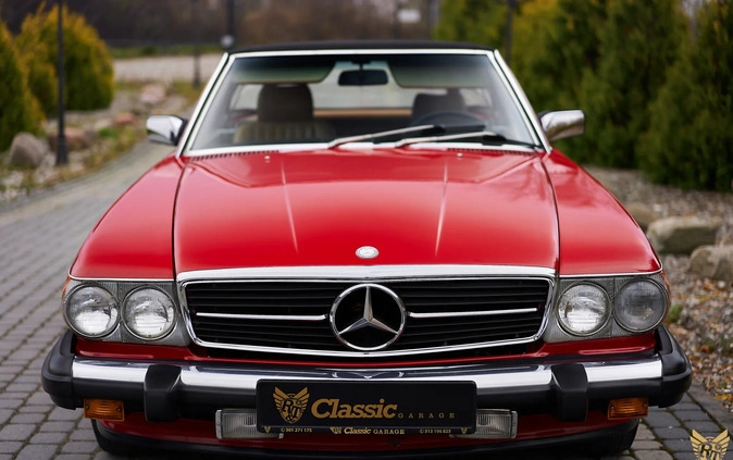 Mercedes-Benz SL cena 119000 przebieg: 267000, rok produkcji 1987 z Głogów Małopolski małe 596